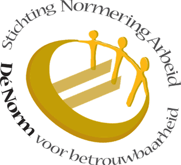 SNA certificate seal — Stichting Normering Arbeid, D&eacute; Norm voor betrouwbaarheid