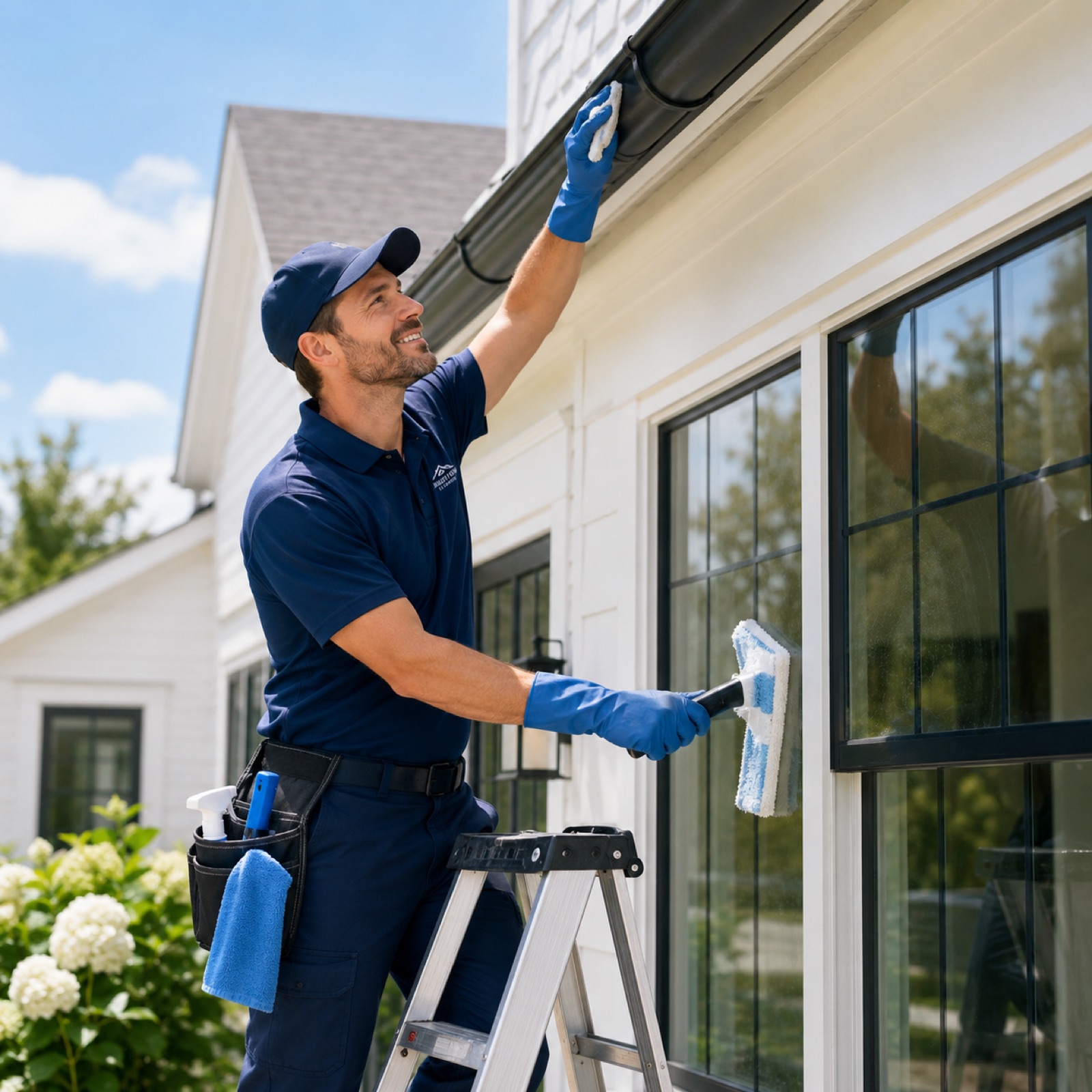 Post-construction and exterior clean-up